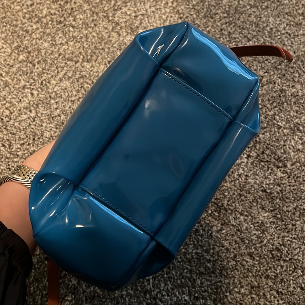 Blue Patent Dooney and Bourke - Picture 5 of 7